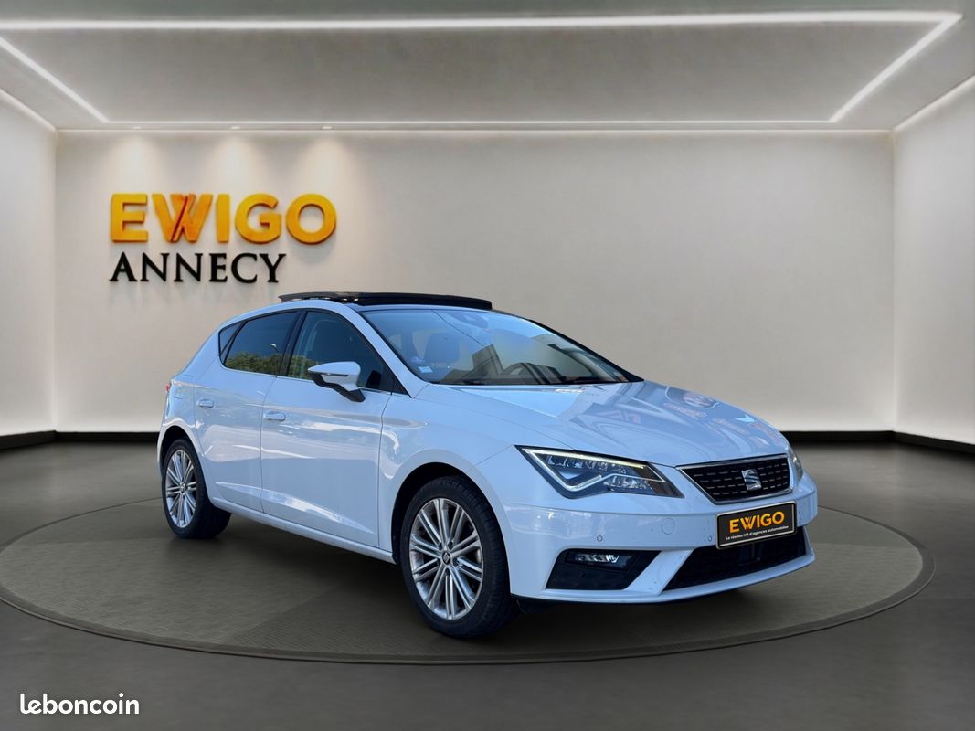 SEAT Leon 1.5 TSi 150CH XCELLENCE DSG / TOIT OUVRANT / CARPLAY / VIRTUAL COCKPIT / CAMERA / GARANTIE 6 MOIS (image 16)