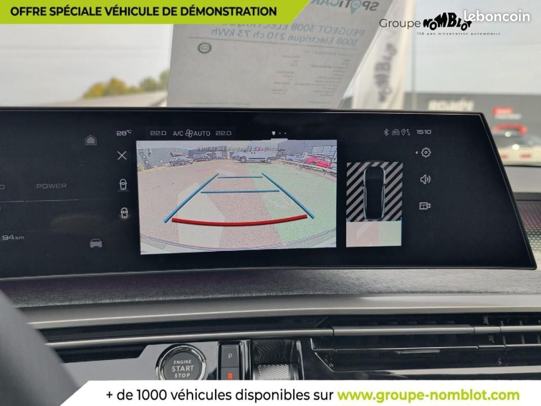 Peugeot 3008 ELECTRIQUE 210 ch 73 kWh GT (image 21)