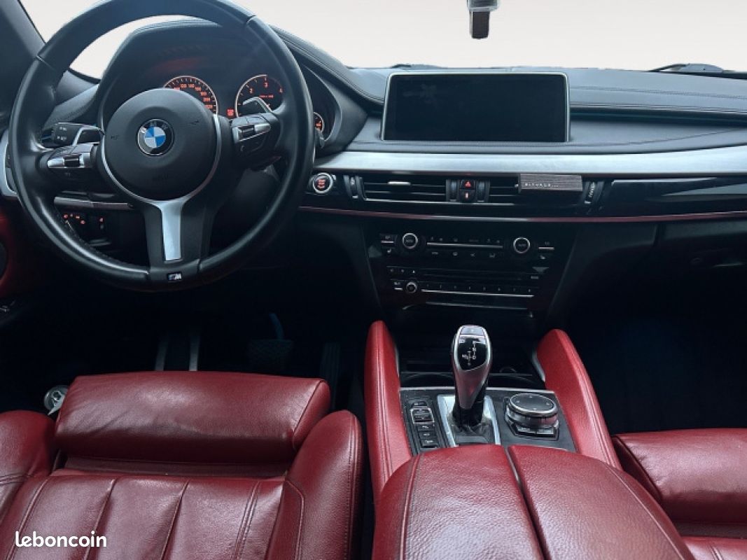 BMW X6 F16 xDrive30d 258 ch M Sport A - TOIT OUVRANT - SIÈGES ÉLECTRIQUES / CHAUFFANTS (image 9)
