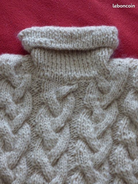 Pull en laine irlandais (image 2)