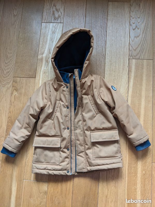 Vêtements Duffle Coat Petit Bateau Garcon Parka Chaude Manteau Petit Bateau  Garcon Petit Bateau JUNIOR COUPE