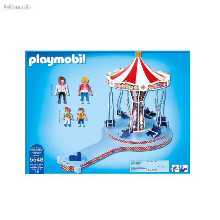 Playmobil - Summer Fun – 5548- Manège de chaises volantes (image 5)