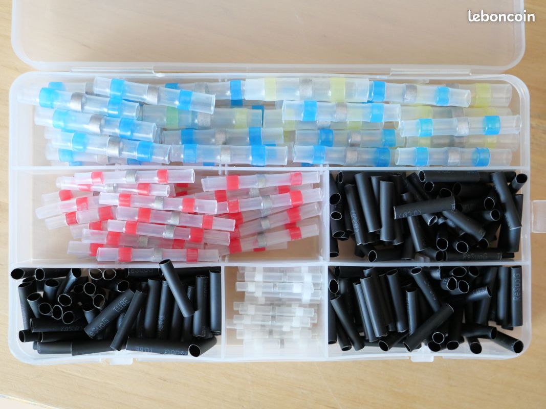100 Pièces Gaines Thermorétractables Soudables - 4 Tailles Pour Circuits électriques Et Production Industrielle