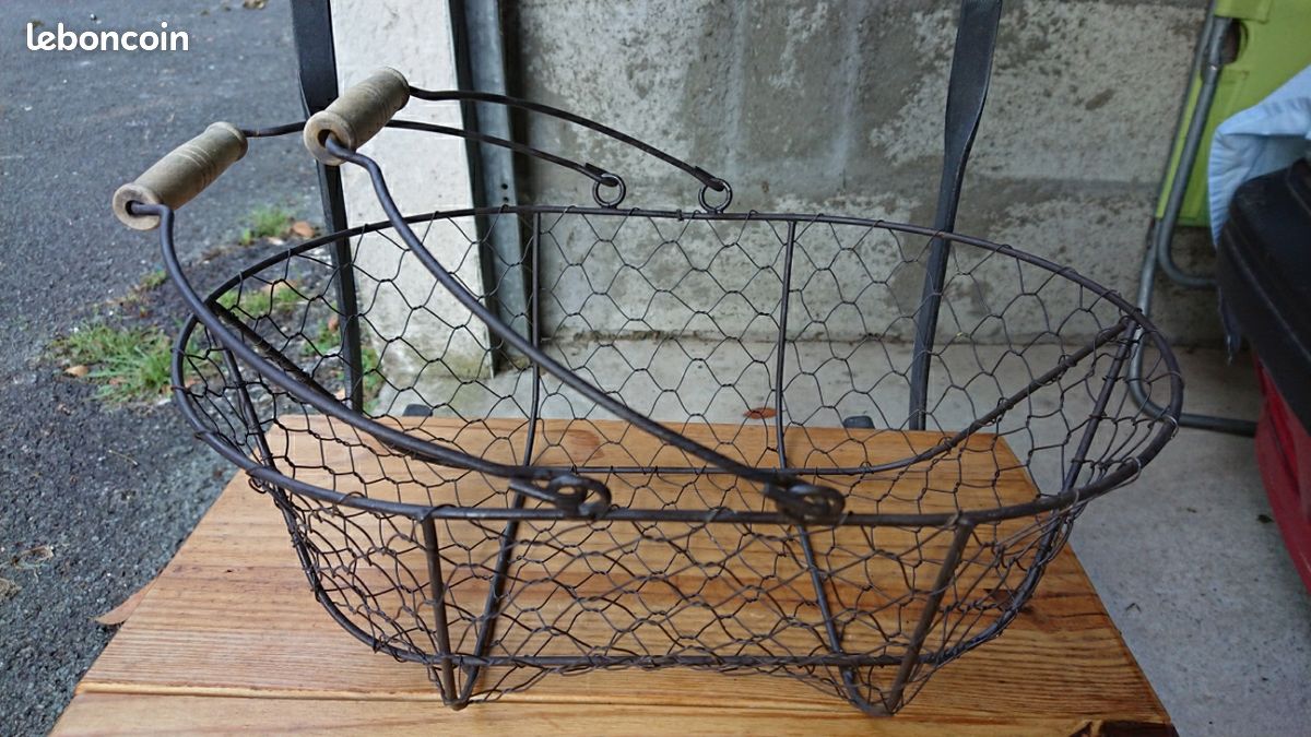 Panier à huitres, coquillages (image 1)