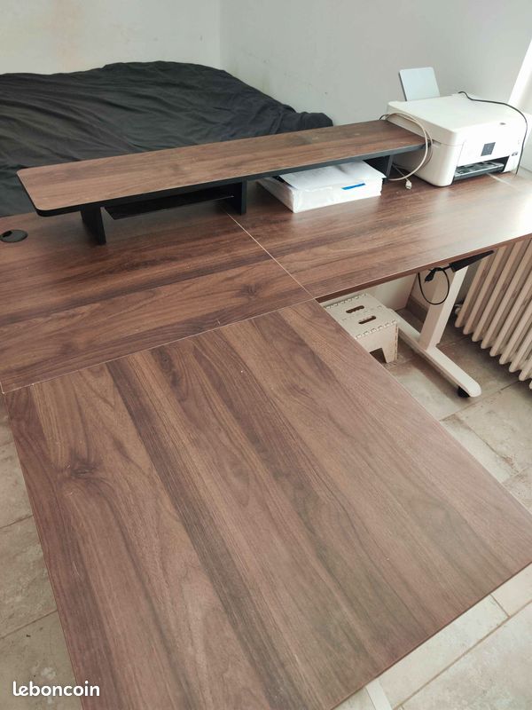 Bureau assis-debout électrique FEZIBO 160 cm – Comme neuf (image 3)