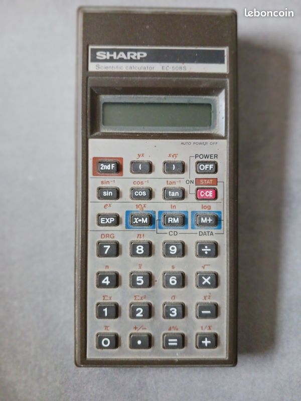 Calculatrice scientifique Sharp (image 1)