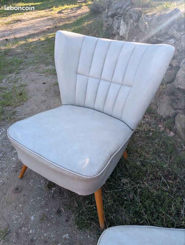 Fauteuil vintage année 50/60 (image 1)