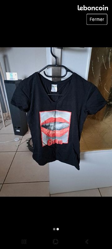 T shirt noir (image 1)