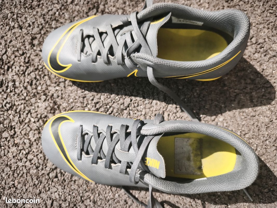 Chaussures de foot Nike Mercurial Vapor taille 38,5 (image 4)