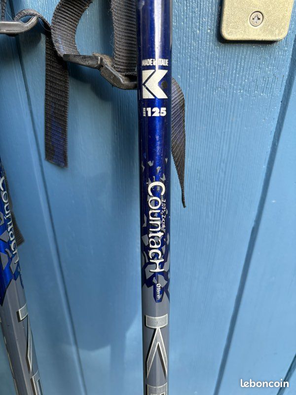 Bâtons De Ski Rossignol Tactic Blue Homme - Taille 120 Cm - Bleu