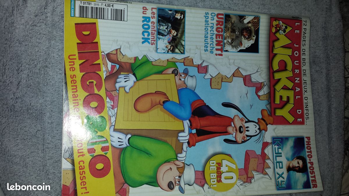 REVUE LE JOURNAL DE MICKEY No 2916 (image 1)