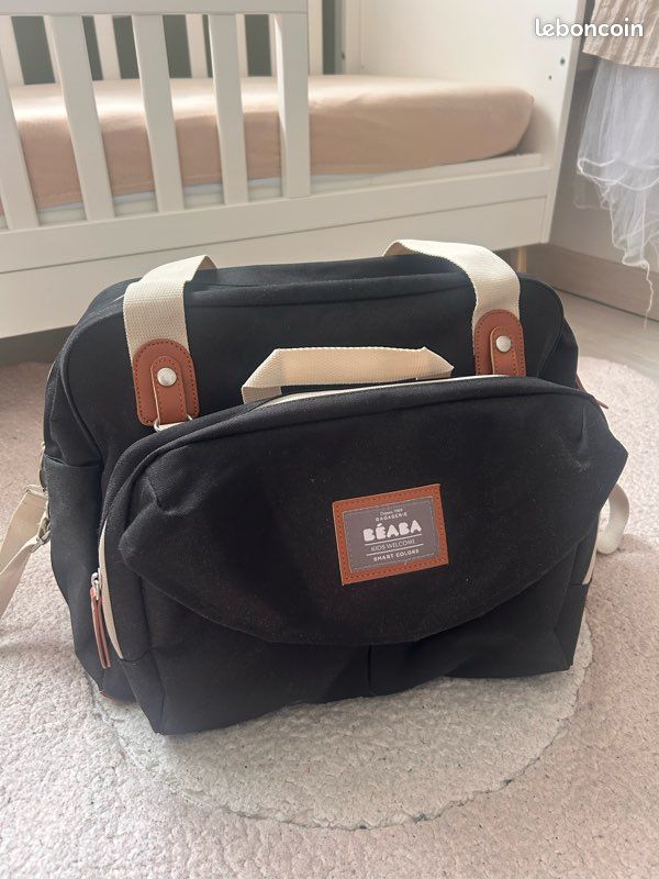 Sac à langer Beaba noir (image 1)