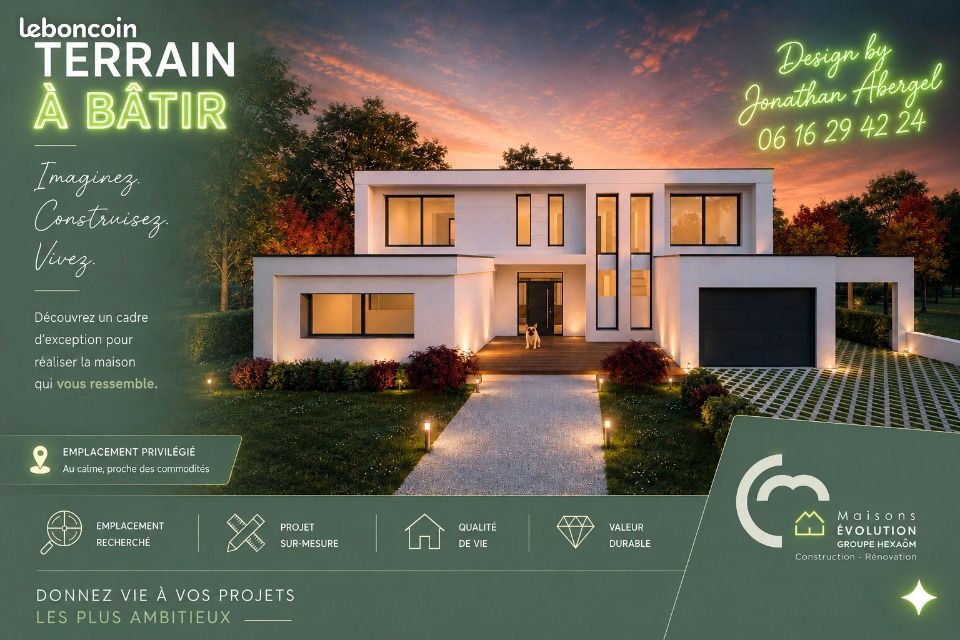 Terrain 573 m² · à Tigery · 265 000 €