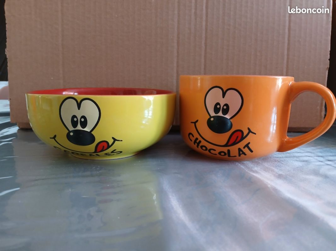 Bol et tasse assortis (image 1)