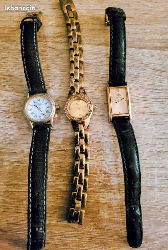 Lot De Montres Vintage Mécaniques Et Quartz En L'état - Pour Collection Ou Réparation
