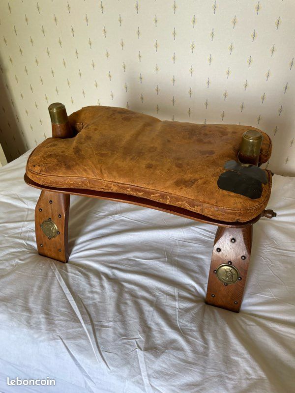 Selle de chameau marocaine - coussin à rénover (image 2)