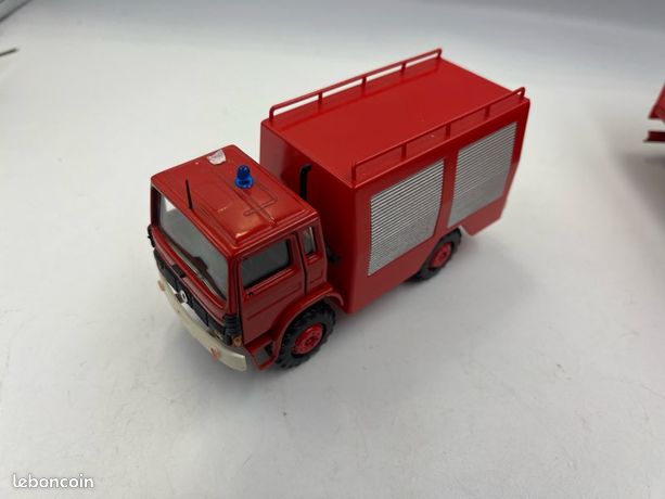 CEF Replex SB 1/43 – Renault JK90 Pompiers, Modèle Modifié, Pneus Manquants