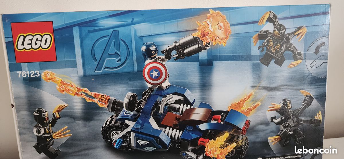 Lego Marvel Avengers Endgame Lego Captain America 76123 Captain