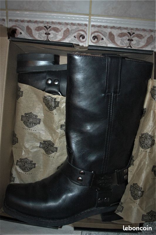 bottes moto harley davidson femme