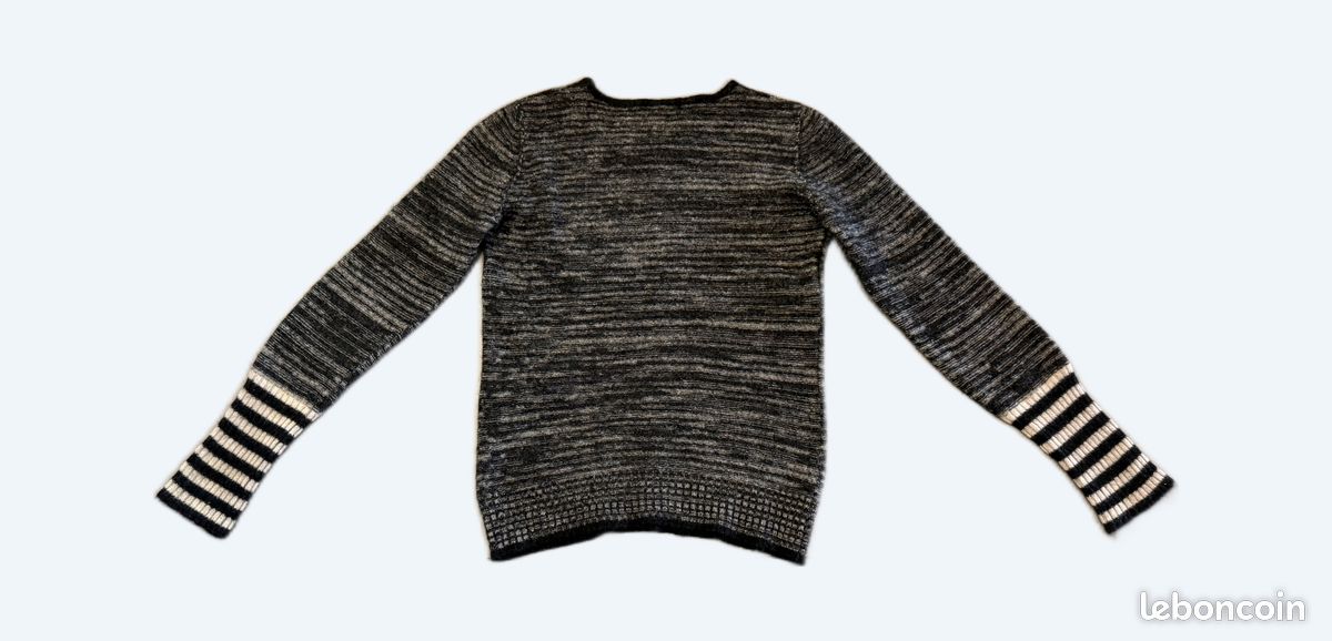 Petit Pull Sonia Rykiel Taille 36/38 (S) - Beige - Occasion Très Bon état - Matière Probablement Lin