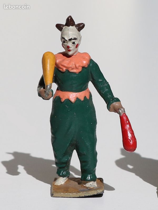 FIGURINE EN PLOMB / LE CIRQUE / GRAND CLOWN