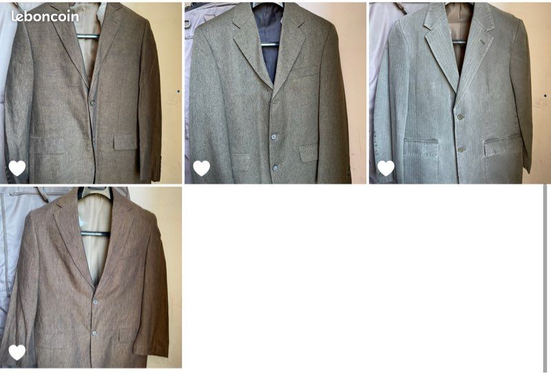 Veste Blazer T.50 Gris (image 2)
