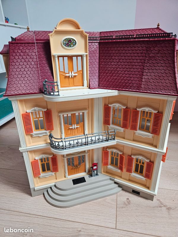 Pièce Détachée Playmobil Mur Maison De Ville Réf. 5302 - Occasion, Pour Réparation Ou Agrandissement