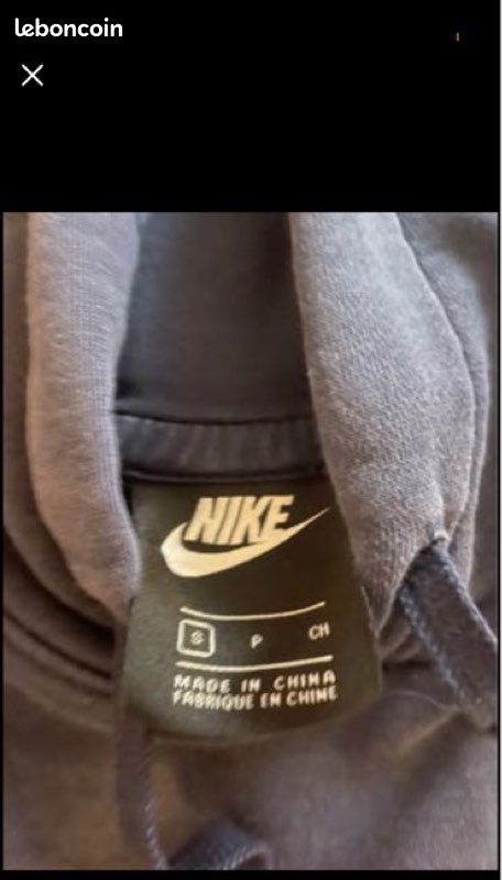 Ensemble Nike bleu marine taille S (image 2)