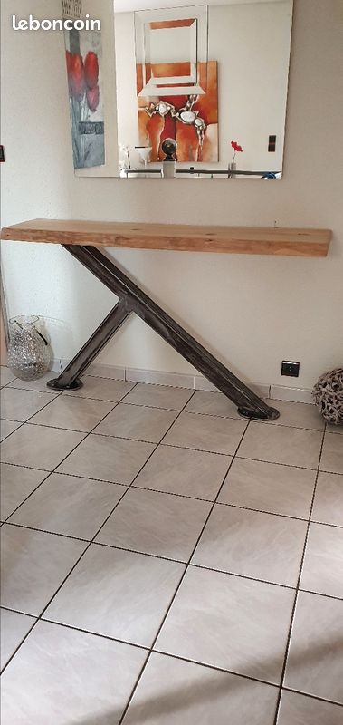 Vend Console en bois et métal (image 1)