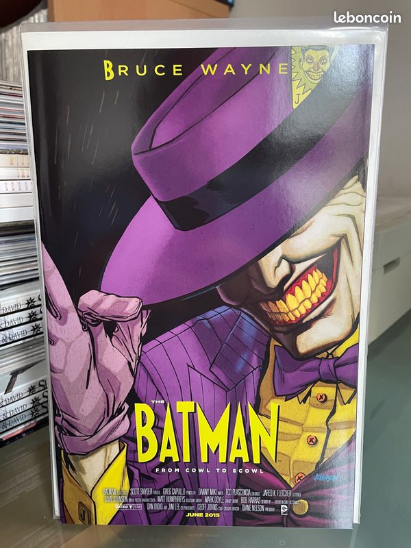 Batman #40 (DC Comics) Joker Mask Movie Homage Variant (image 1)