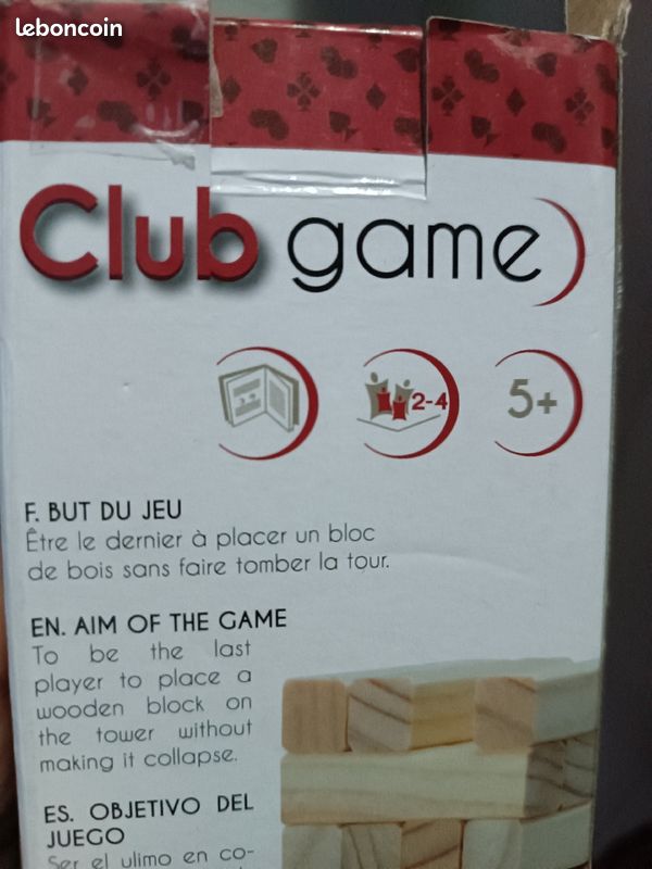 Vends jeu tour folle (image 3)
