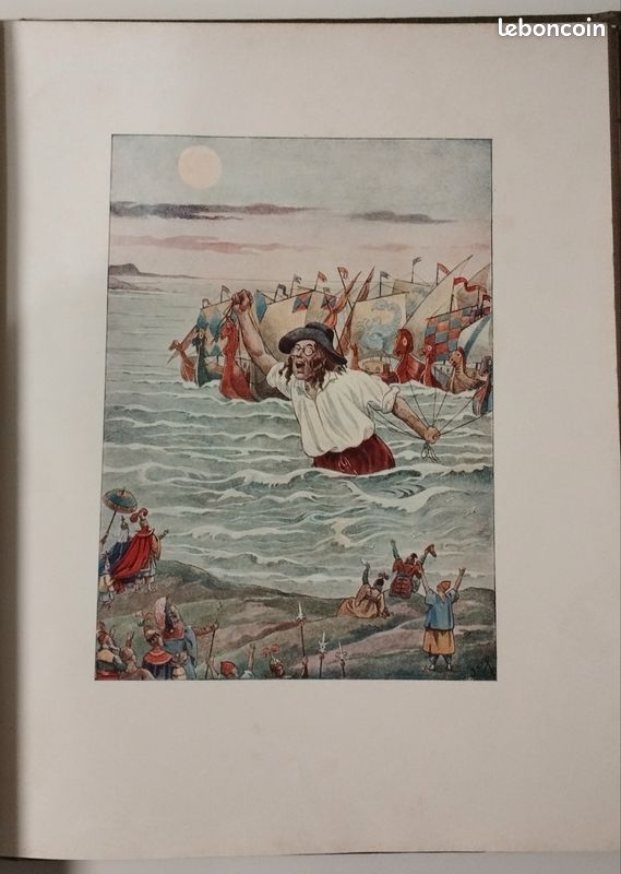 Livre ancien Le voyage de Gulliver (image 3)