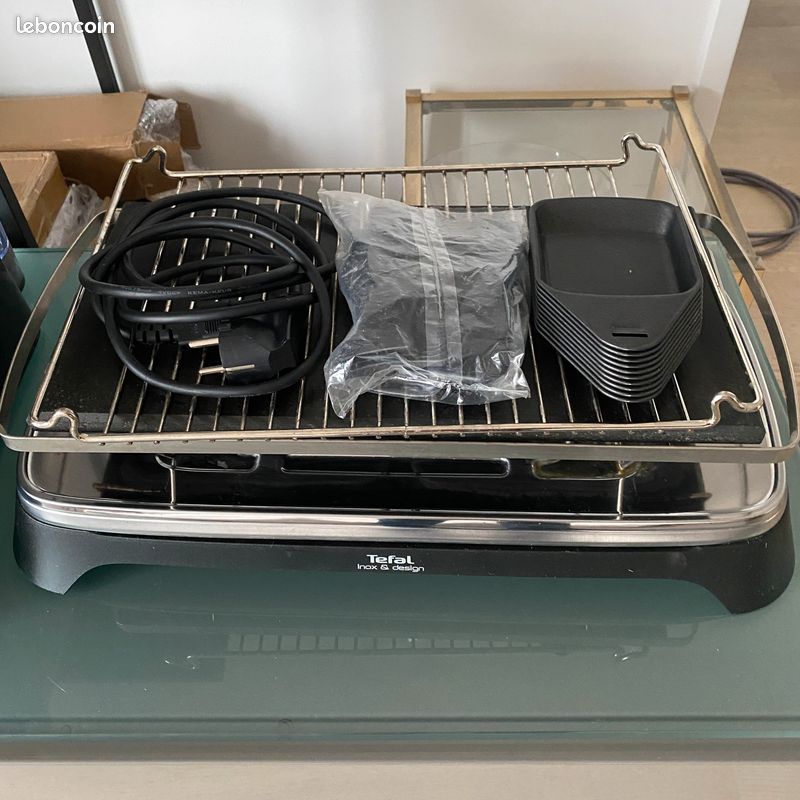 Tefal gril électrique Inox & Design + accessoires (image 1)