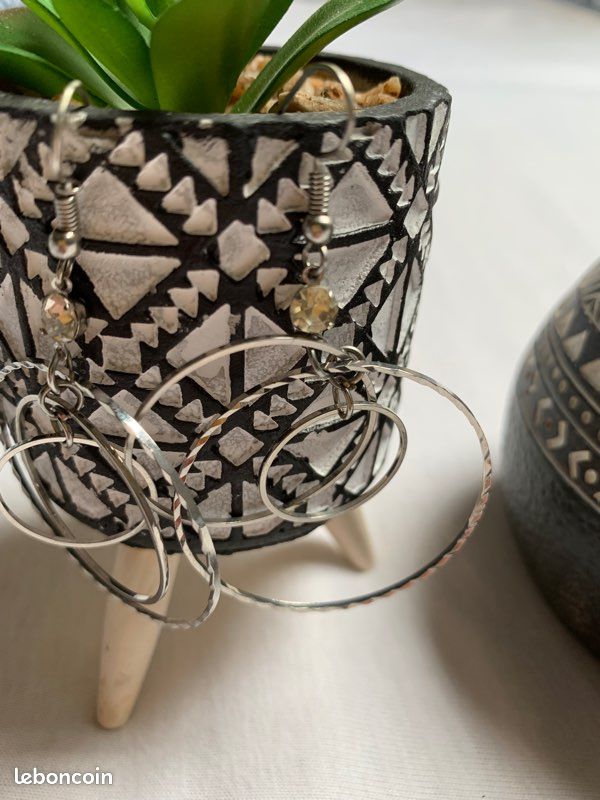Boucles d’oreilles multi ronds (image 2)