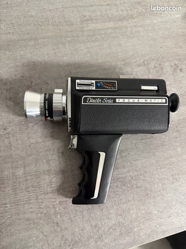 Bell Et Howell Straight 8 , Caméra BELL & HOWELL Modèle 375