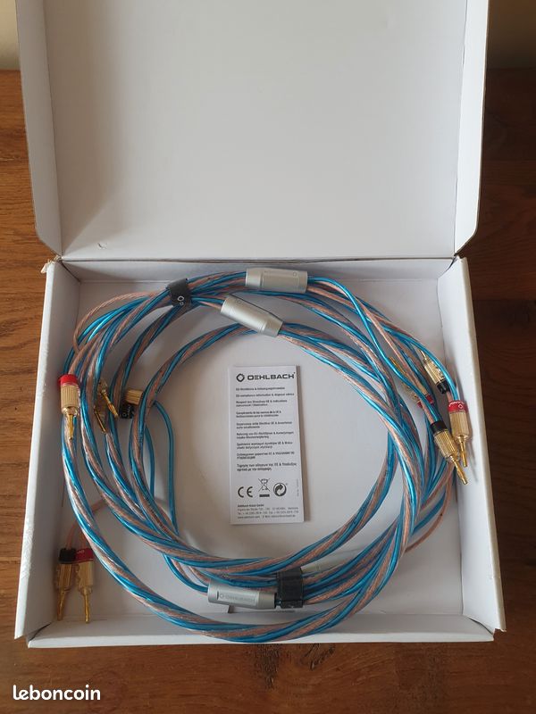 Oehlbach Transform Dual Plug – Câble De Haut-parleur Avec