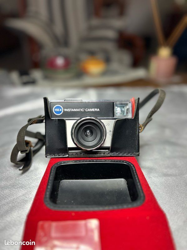 Appareil Photo Kodak Instamatic 155X - Vintage, Non Testé, Sac de