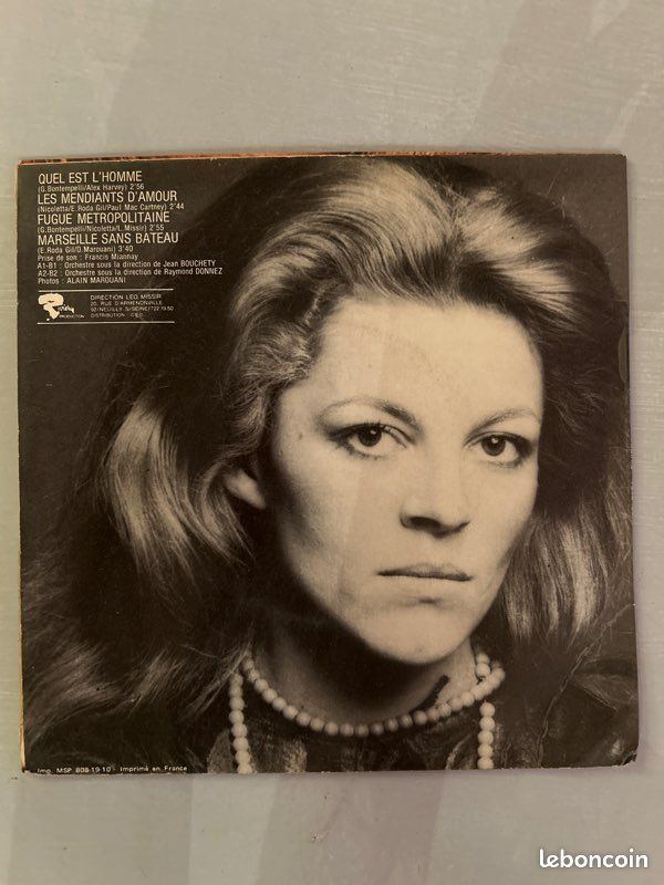Vinyle Nicoletta – Quel Est L'homme (image 2)