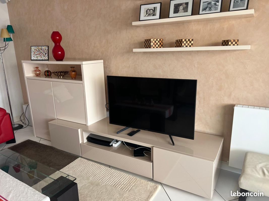 Ensemble meuble TV & buffet Roche Bobois laqué (image 3)