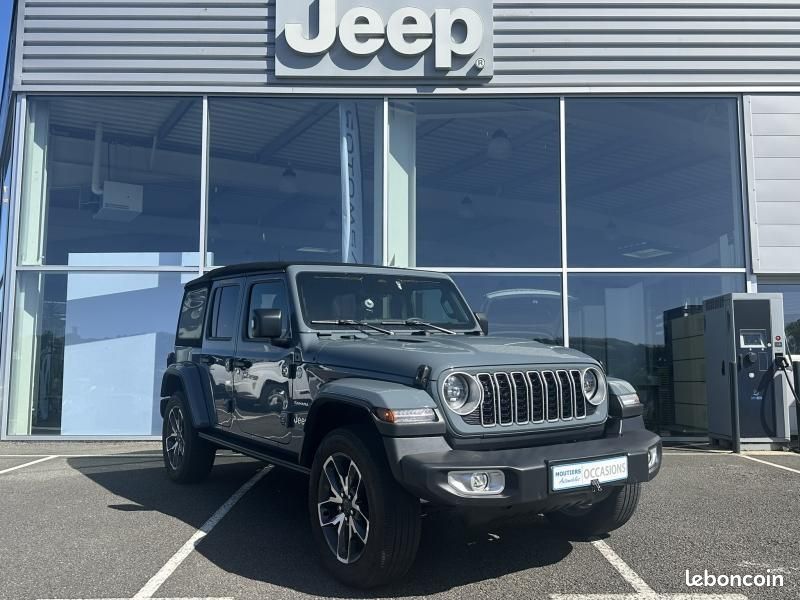 Jeep Wrangler Unlimited 2.0 T 380ch 4xe Sahara Garantie Jeep jusqu'au 07/2029 (image 1)
