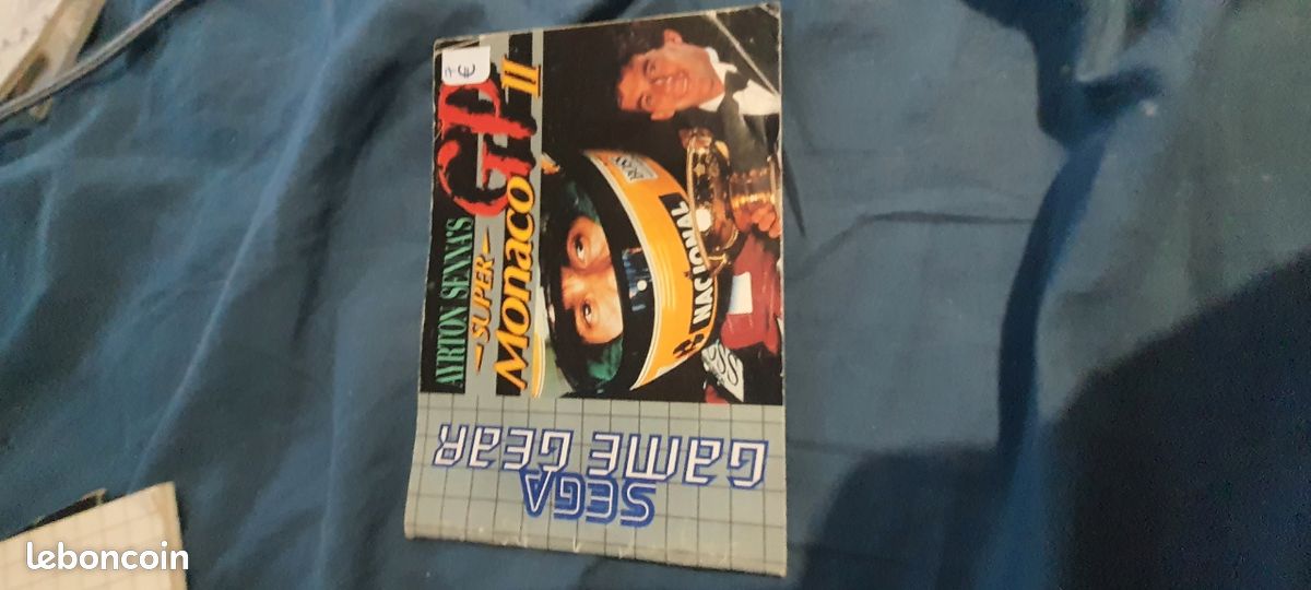 Jeu Super Monaco Gp Game Gear Jeu Vidéo Super Monaco GP Pour Sega Game Gear - Version PAL - Bon état Sonic Mega Collection