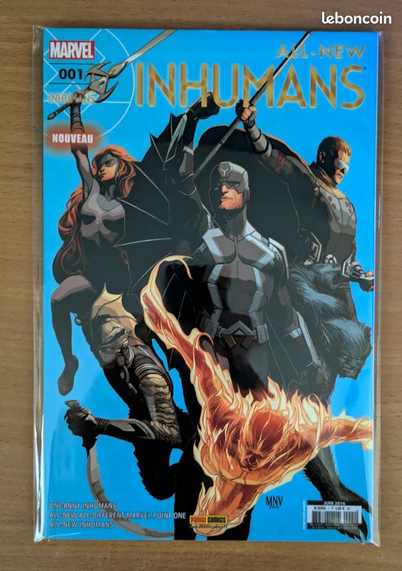 All-New Inhumans (Panini Comics) n° 1 à 7 (image 2)