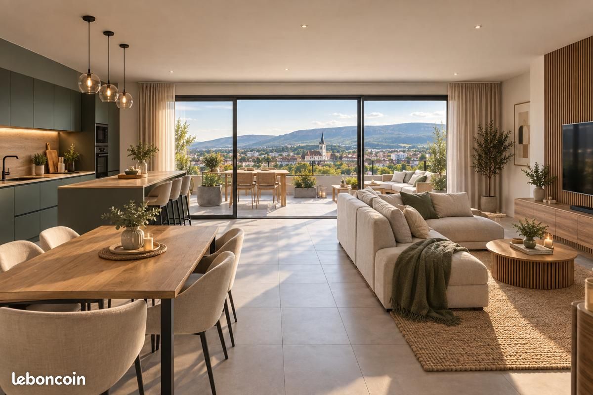 Appartement 3 pièces 66 m² · à Ambérieu-en-Bugey · 66 m² · 204 000 €