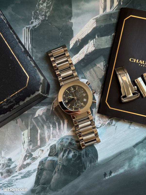 Chaumet Style Chronograph montre homme full set excellent état (image 1)