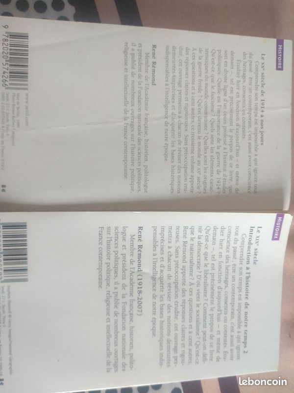 Instruction à l histoire de notre temps les 2 livres XIX et XX (image 2)
