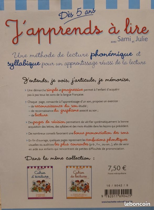 J'apprends à lire, méthode syllabique (image 2)