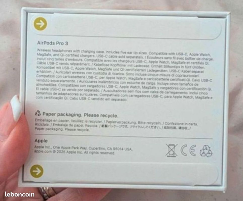Airpods Pro 3 - Neuf (image 2)