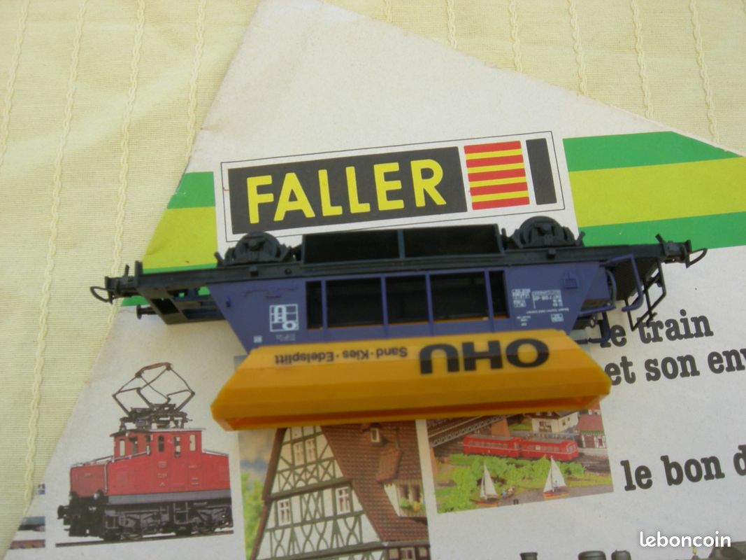 Wagon Trémie à Ballast HO échelle Mistral Réf 27-01-B002 – Neuf