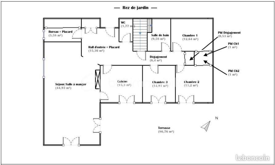 Maison 5 pièces 142 m² (image 19)
