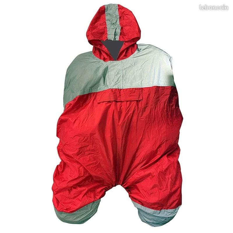 Poncho de pluie pour enfant sur porte-bébé vélo (image 1)